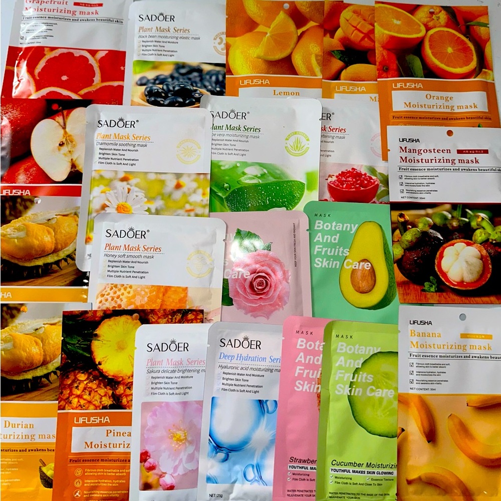20 pack korean face sheet brand new